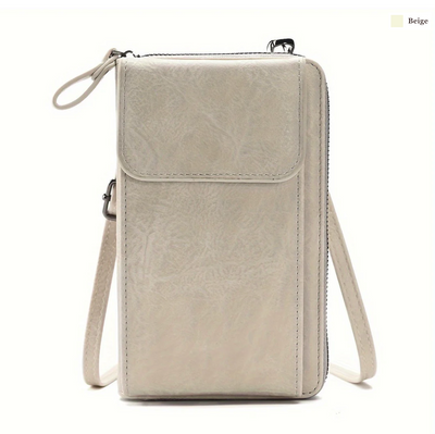Variant image for Chic Compact | PU Leather Handbag with Adjustable Strap and Multiple Compartments-2