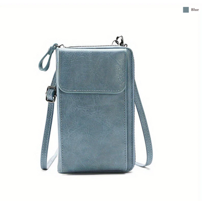 Variant image for Chic Compact | PU Leather Handbag with Adjustable Strap and Multiple Compartments-3