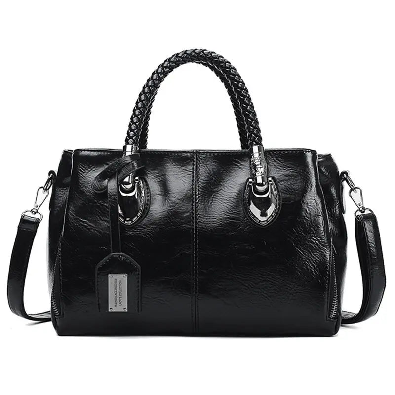 Variant image for Poppy | Stylish Handbag in Synthetic Leather with Organized Compartments-3