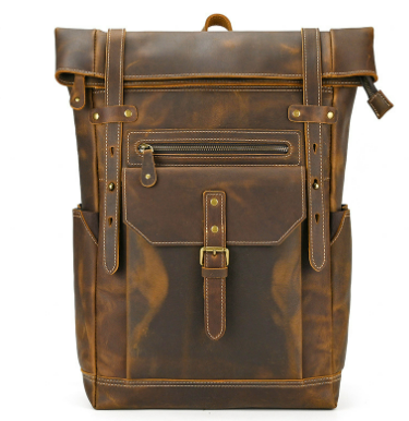 Wilson | Premium Leather Laptop Backpack