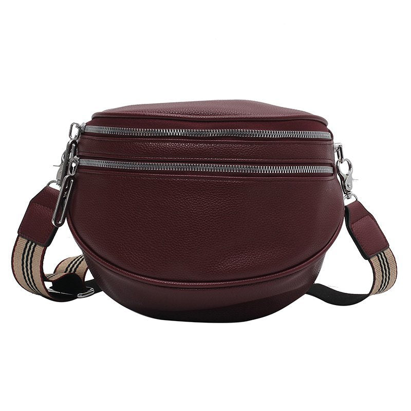 Variant image for Elegance | Multifunction Shoulder Bag in PU Leather with Adjustable Strap and Multiple Compartments-4