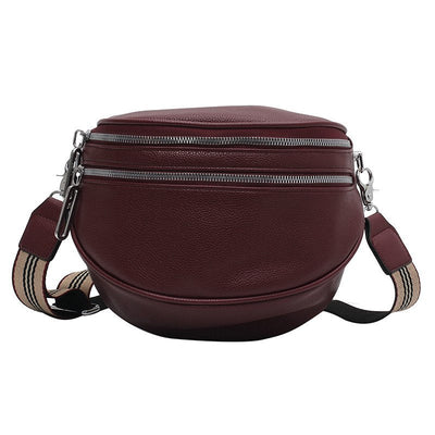 Variant image for Elegance | Multifunction Shoulder Bag in PU Leather with Adjustable Strap and Multiple Compartments-4