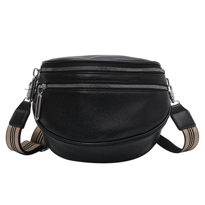 Elegance | Multifunction Shoulder Bag in PU Leather with Adjustable Strap and Multiple Compartments-1