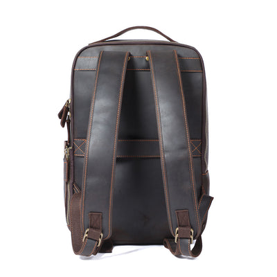 Milo | Leather Laptop Rucksack