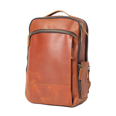 Milo | Leather Laptop Rucksack