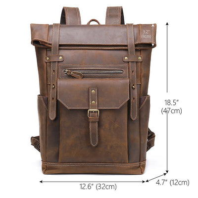 Caden | Men's Leather Rucksack