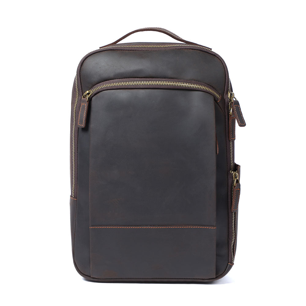 Milo | Leather Laptop Rucksack