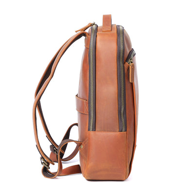 Milo | Leather Laptop Rucksack