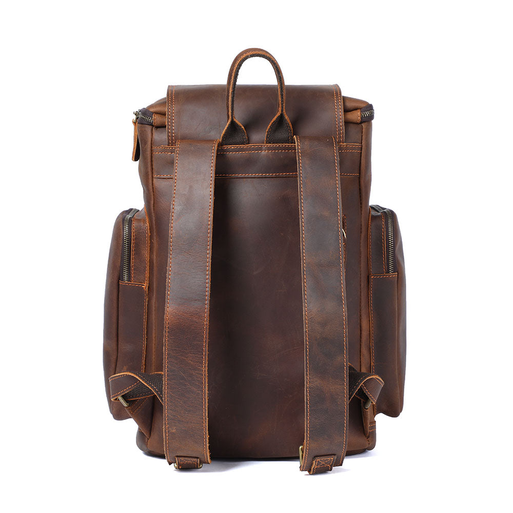 Alaric | Leather Laptop Backpack