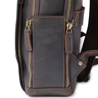 Milo | Leather Laptop Rucksack