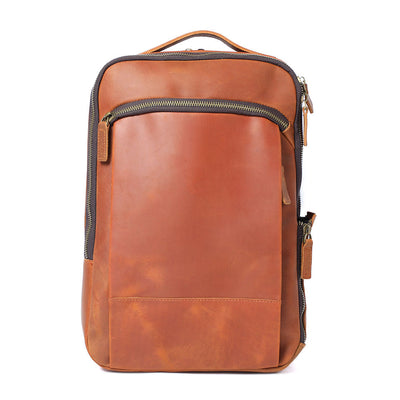 Milo | Leather Laptop Rucksack