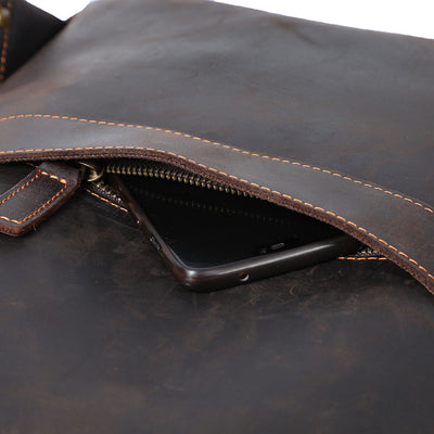 Milo | Leather Laptop Rucksack